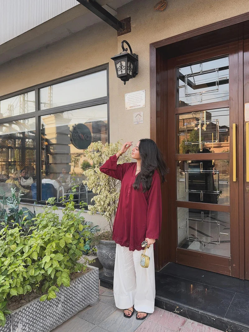 AFSHA 2PC ( FARAHI SHALWAR)